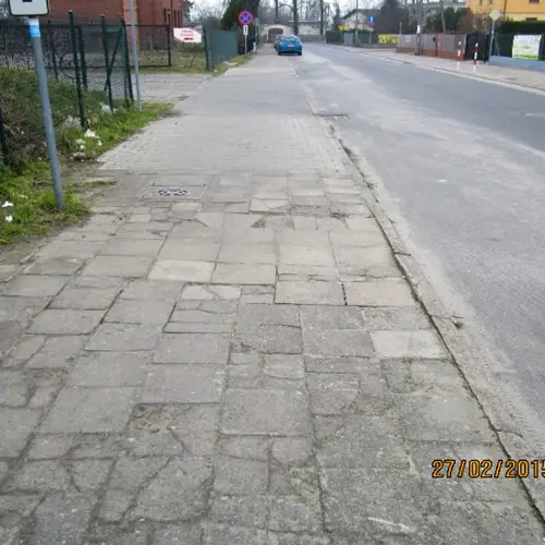 Przebudowa chodników na ul. 11 Listopada w Rawiczu | fot. 1