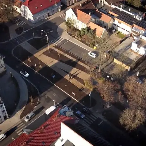 Przebudowa ulic: Targowej i Wały Poniatowskiego wraz ze skrzyżowaniem na ul. Sienkiewicza i Grunwaldzką w Rawiczu | fot. 1