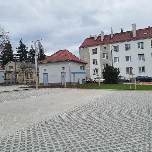 Budowa parkingu przy Multibibliotece w Rawiczu | fot. 1