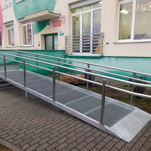 Budowa podjazdu dla niepełnosprawnych Przedszkole nr 3 w Rawiczu