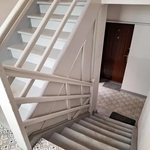 Remont korytarza Kamińskiego 7