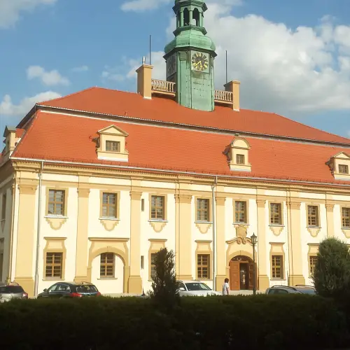 Remont elewacji i dachu ratusza w Rawiczu
