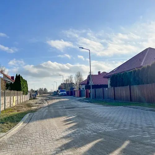 Budowa oświetlenia ul. Konwaliowa w Masłowie