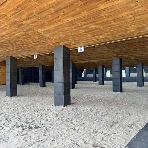 Budowa strzelnicy sportowej w Sierakowie