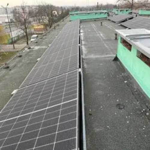 MONTAŻ INSTALACJI FOTOWOLTAICZNYCH - Przedszkole nr 3 w Rawiczu