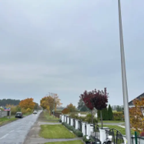 Budowa oświetlenia ulicznego w Łaszczynie